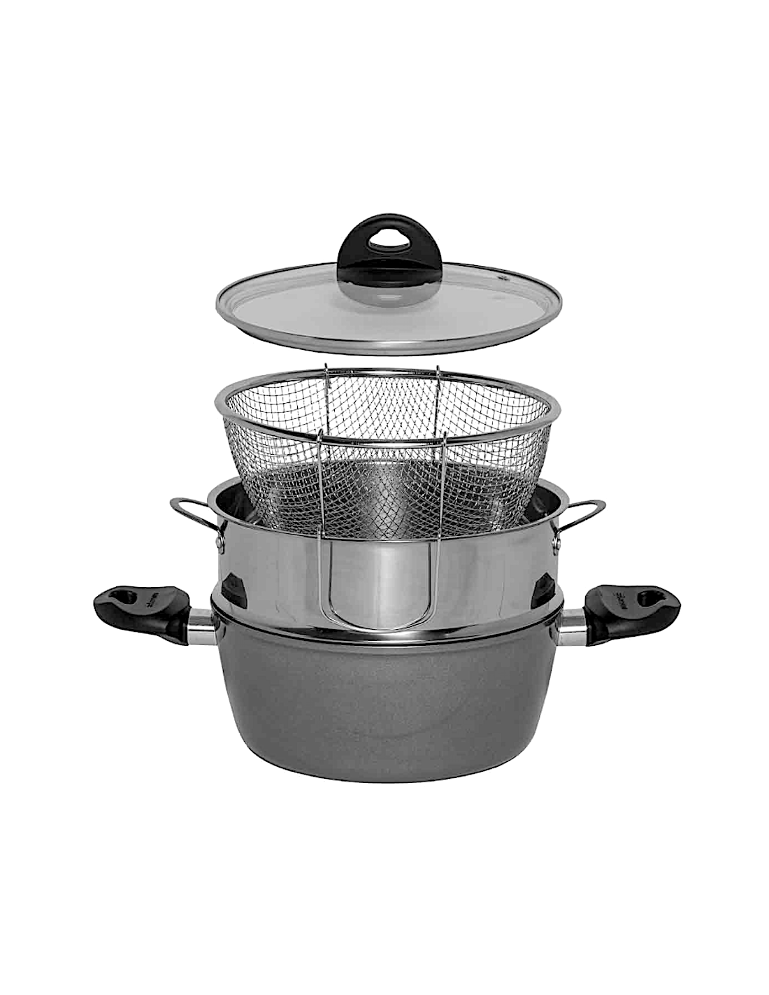 HAWAIAN DREAM CASSERUOLA VAPORIERA 22CM CON COPERCHIO