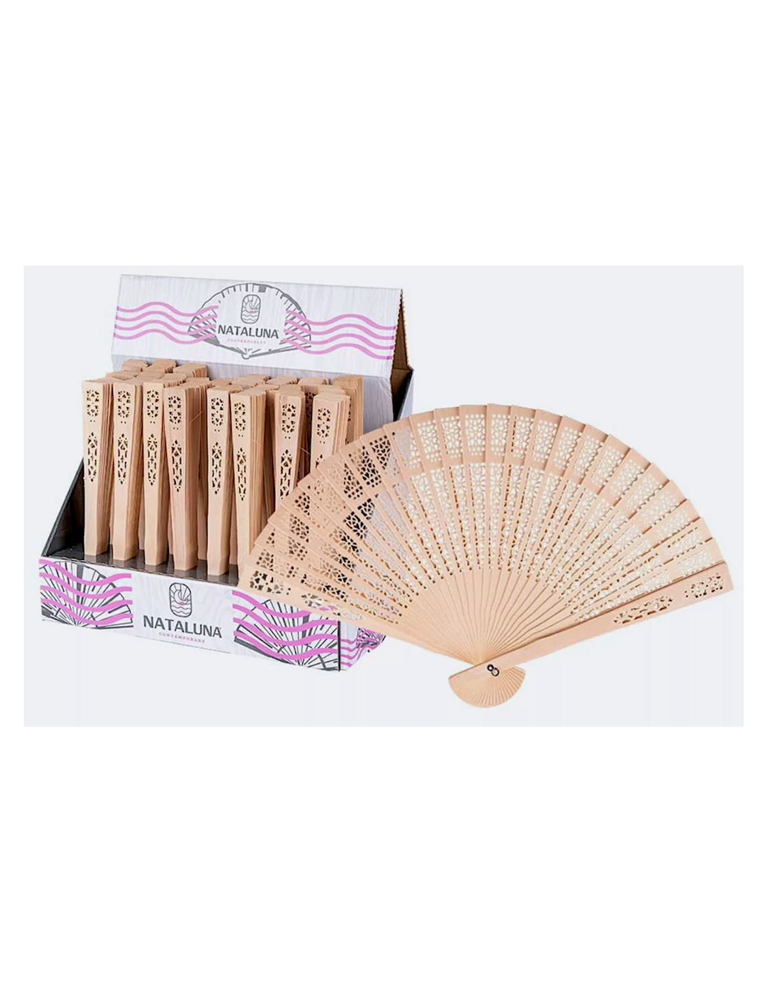 VENTAGLIO 6621001 LEGNO 23CM