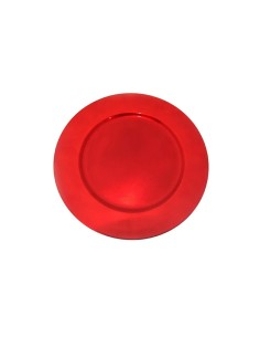 SOTTOPIATTO FOGLIA ROSSO CLASSIC 33CM