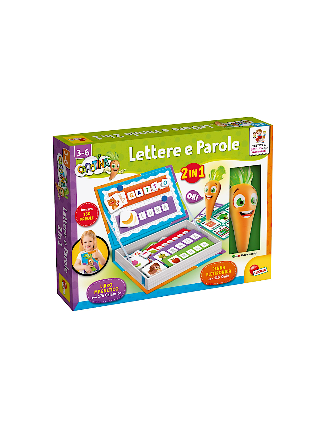 CAROTINA 110032 LETTERE E PAROLE 2IN1