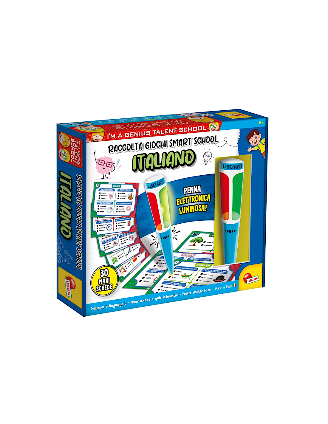 I'M GENIUS 113842 ITALIANO RACCOLTA GIOCHI SMART SCHOOL