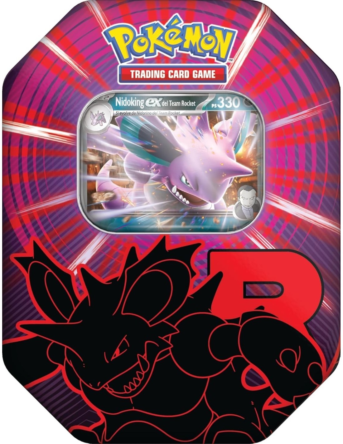 POKEMON SCATOLA DA COLLEZIONE TEAM ROCKET NIDOKING