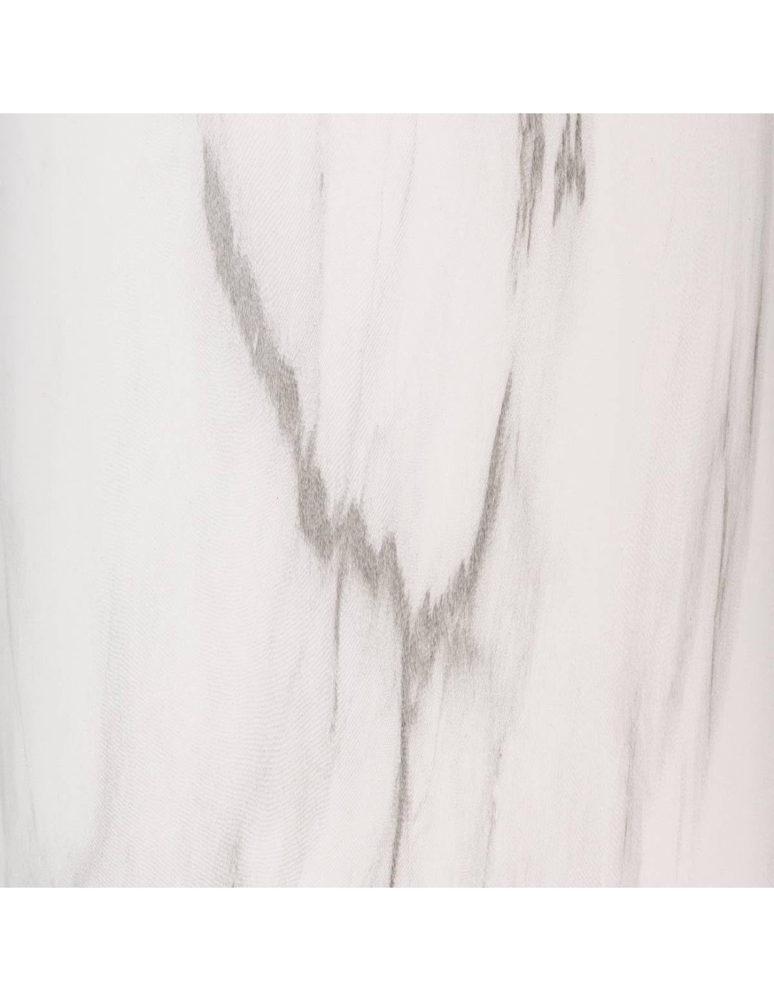 Atmosphera Vaso Sao in Ceramica Bianco e Nero Effetto Marmo H30 cm