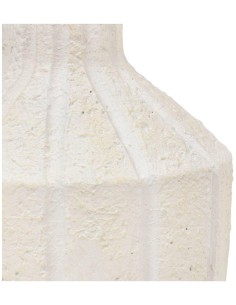 Atmosphera Vaso Antico Nolwi in Ceramica Bianca H48 cm 2