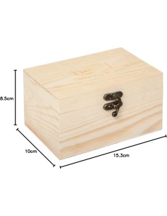 Atmosphera Scatola con 6 Profumi Beige Kili 15x10 cm