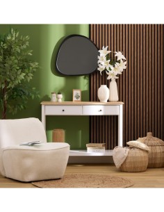 Atmosphera Pannello Decorativo in Legno Colva 240x60 cm Finitura Noyer – Riduzione Rumore 2