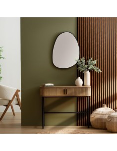 Atmosphera Pannello Decorativo in Legno Colva 240x60 cm Finitura Noyer – Riduzione Rumore