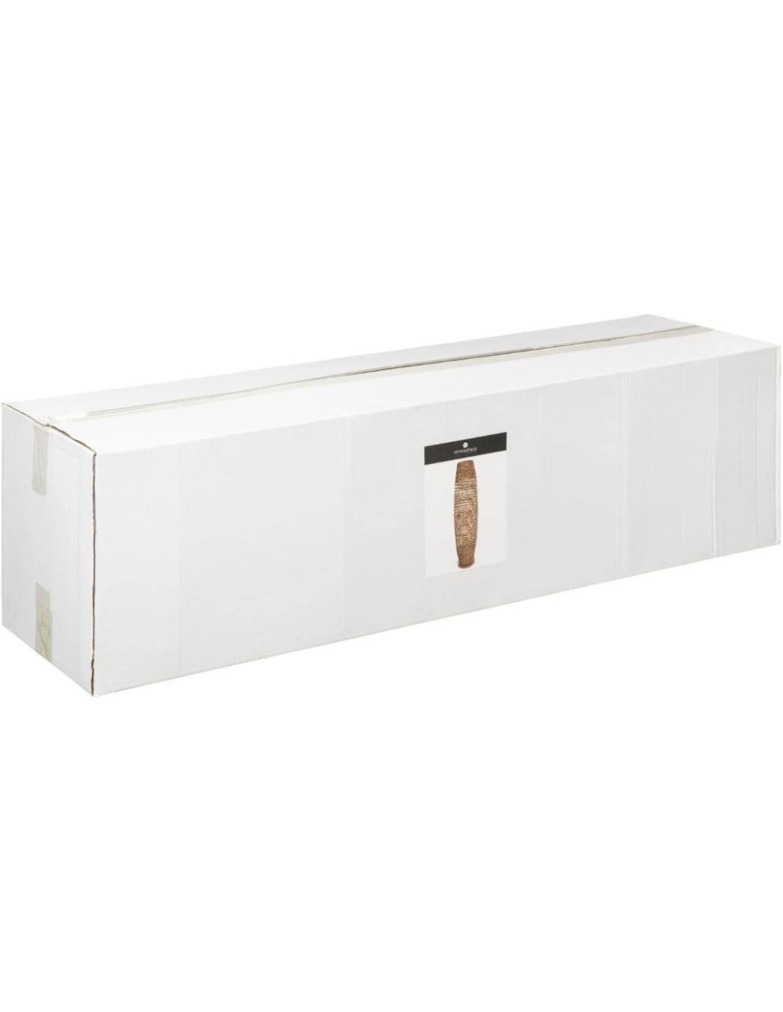 Atmosphera Lampada da Terra Intrecciata 118 cm – Naturale