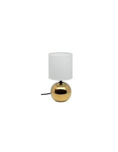 Atmosphera Lampada in Ceramica Timéo Oro H25 cm