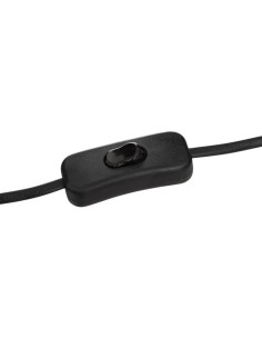 Atmosphera Lampada da Tavolo con Paralume Panna e Struttura in Metallo Nero H52 cm 2