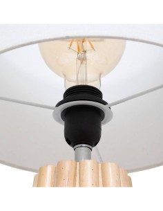 Atmosphera Lampada da Tavolo Adon Beige H53 cm