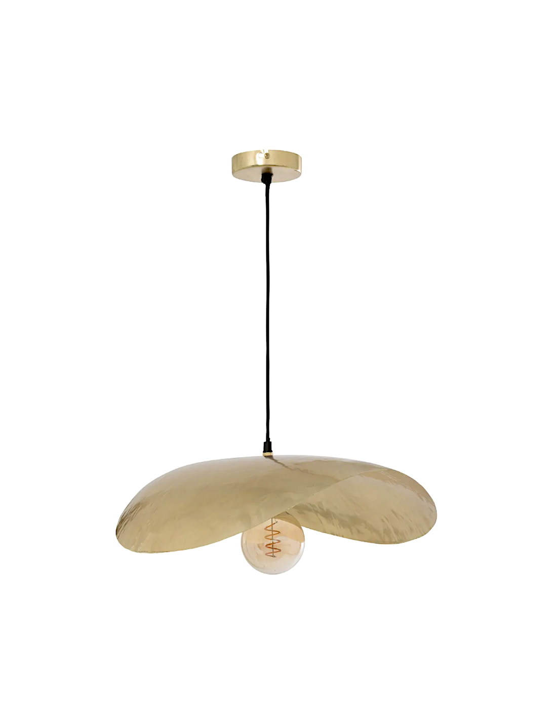 Atmosphera Lampadario Sospensione Arlo Dorato 56 cm