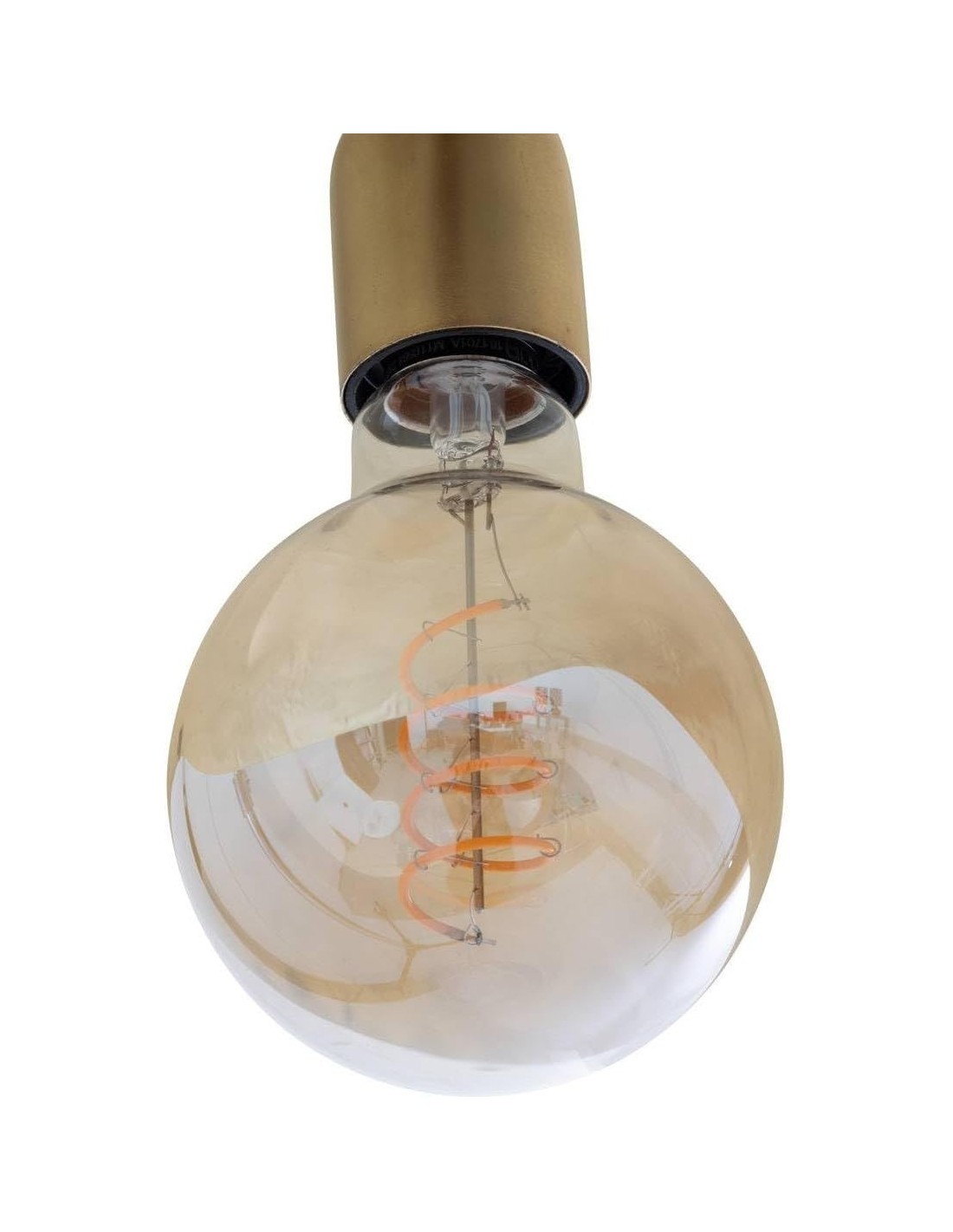 Atmosphera Lampadario Sospensione Arlo Dorato 56 cm