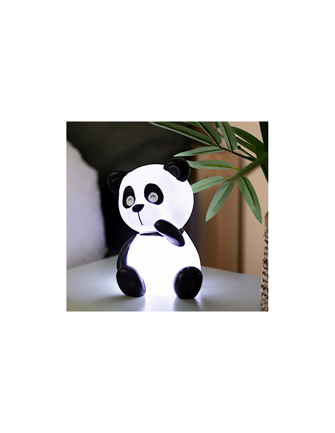 Atmosphera Luce Notturna per Bambini Velo Panda H14 cm