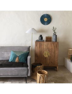 Atmosphera Lampada da Terra Dritta Jiling in Metallo H150 cm