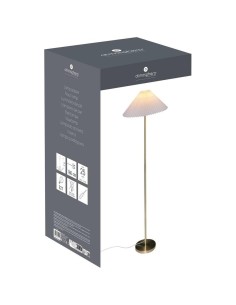 Atmosphera Lampada da Terra Dritta Jiling in Metallo H150 cm