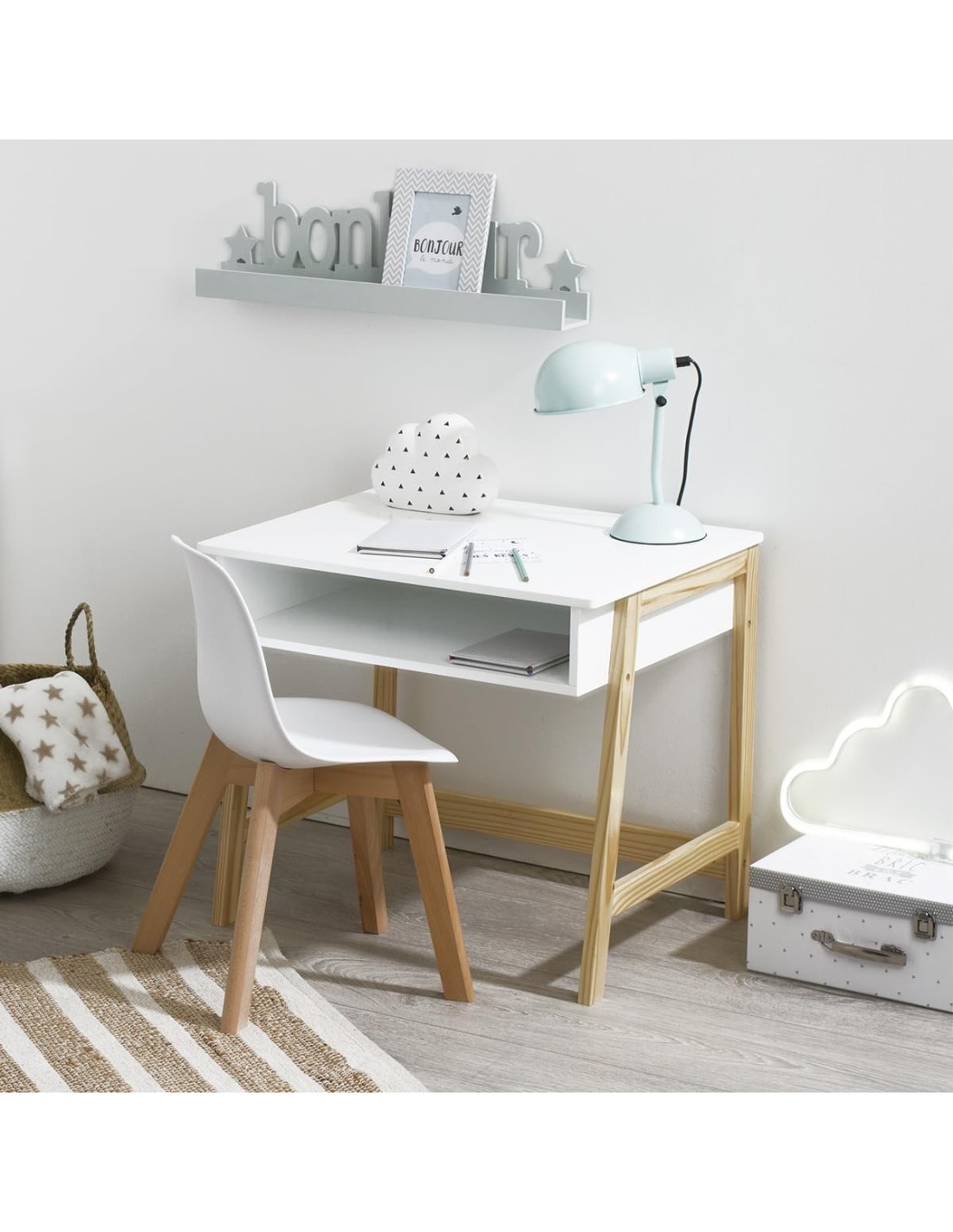 SEDIA 127368B SIMPLE BIANCA su TreG Ingrosso