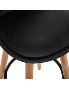 SGABELLO BAR MAXON 93CM NERO su TreG Ingrosso 2