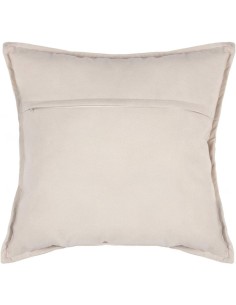 Atmosphera Cuscino Lilou in Cotone Bianco Avorio 55x55 cm