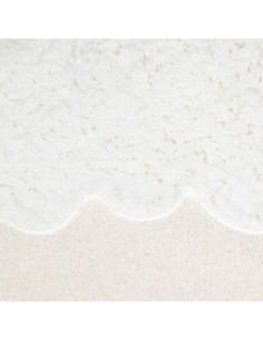 Atmosphera Cuscino Lael in Pelle di Pecora Beige per Bambini 39x39 cm 2