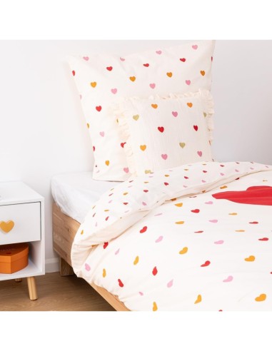 Atmosphera Cuscino Amour Aina Beige per Bambini 40x40 cm