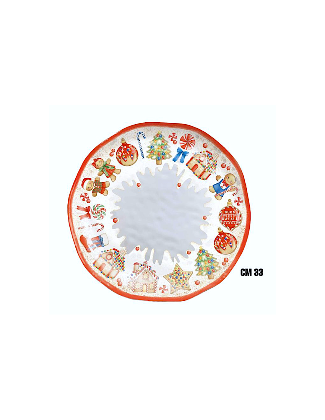 MARZAPANE PIATTO PANETTONE 33CM
