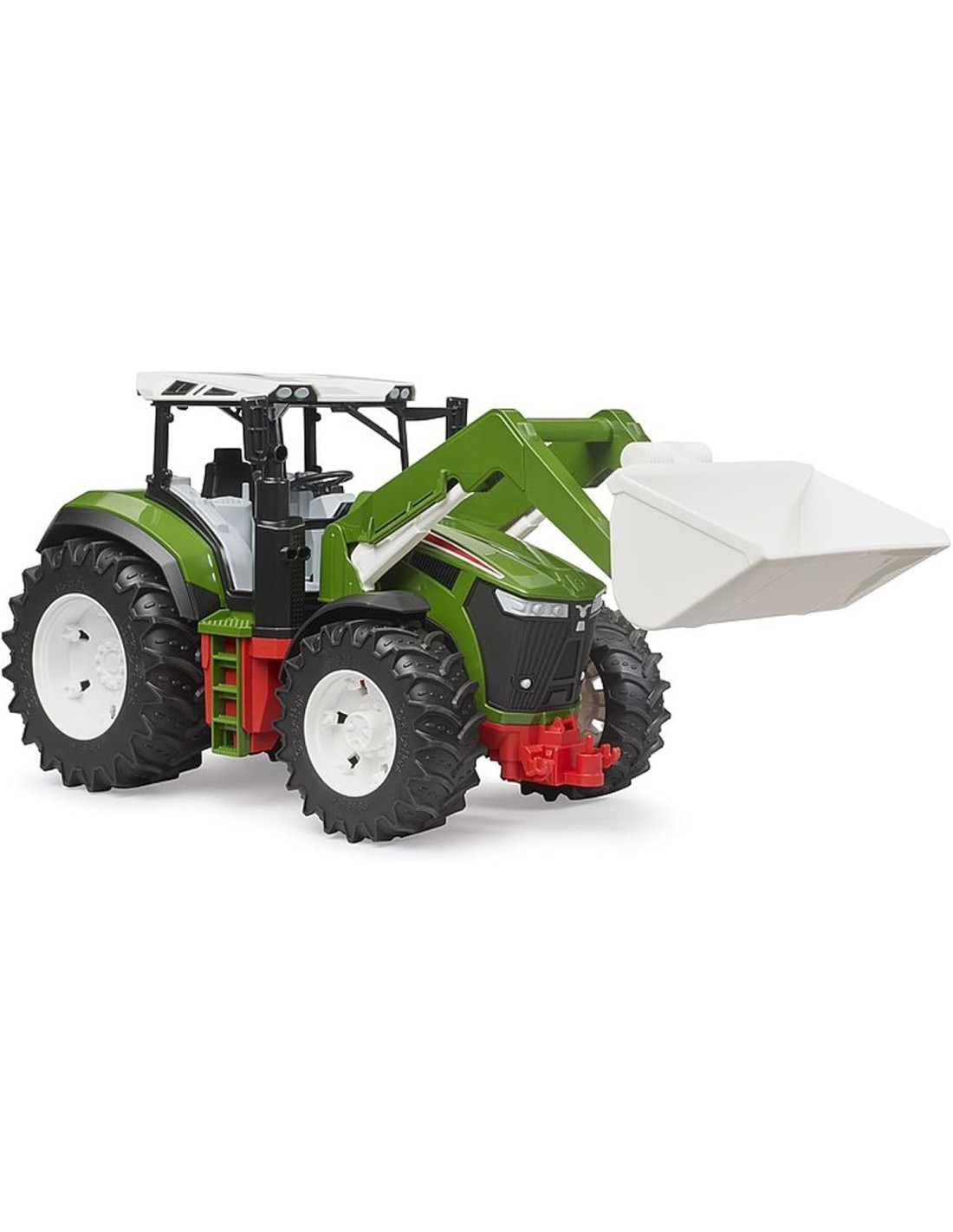 TRATTORE 03451 ROADMAX CON CARICATORE FRONTALE, GIOCATTOLO BAMBINI + 2 AANI