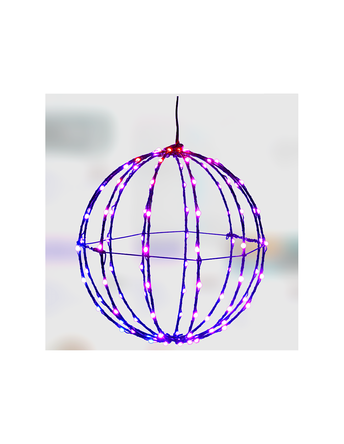 SFERA LUMINOSA 40CM 160 LED SMART RGB CON TELECOMANDO