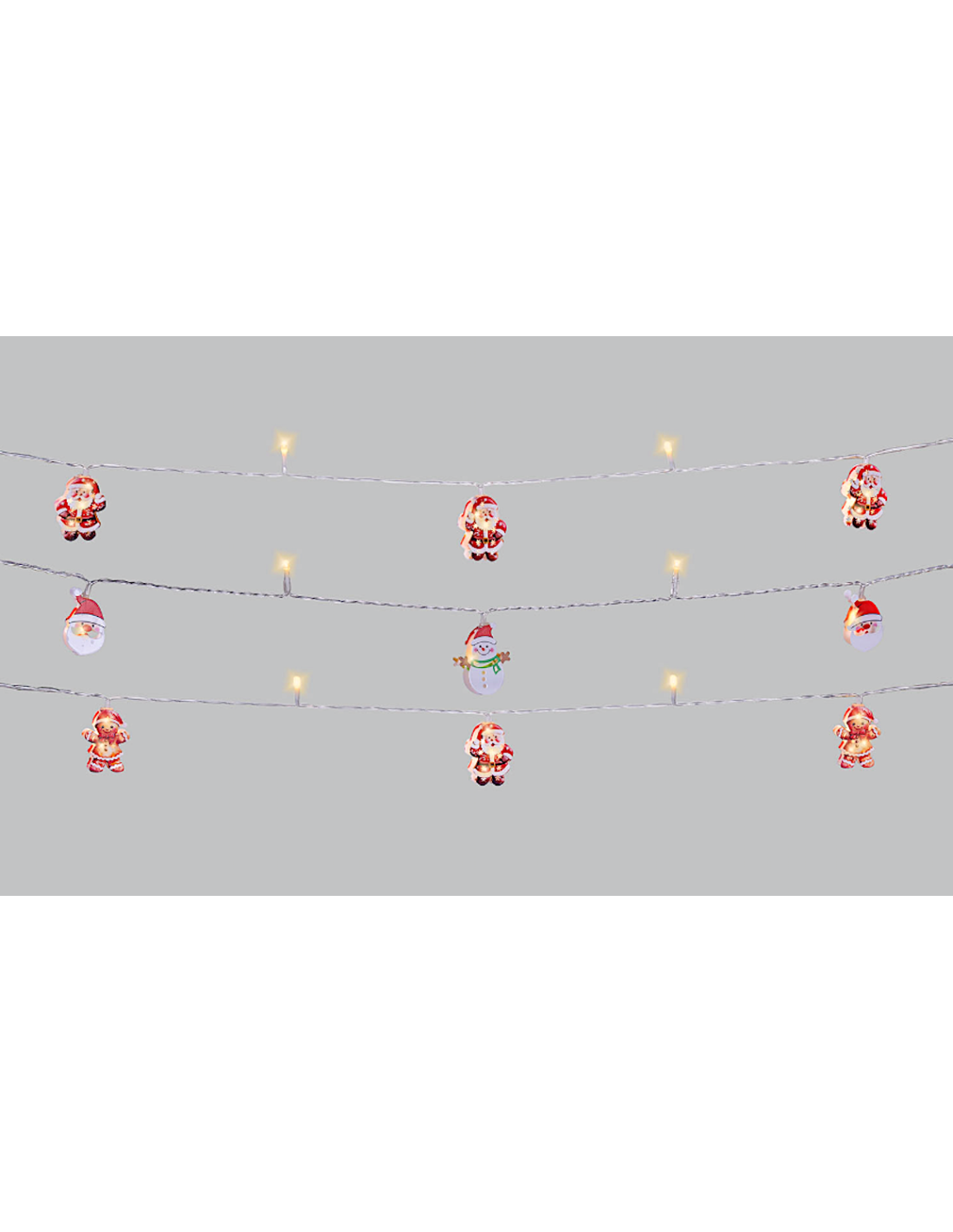 CATENA DECORATA 71582 10LED BIANCO CALDO CAVO 1,5MT