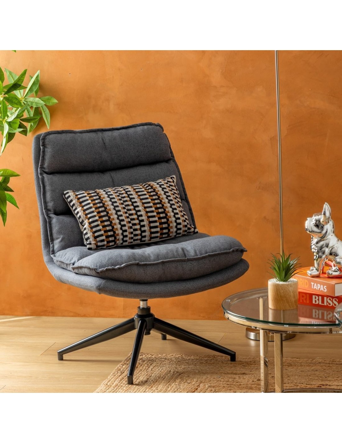 Cuscino "Jangwa" Jacquard Lino 30x50 cm Atmosphera