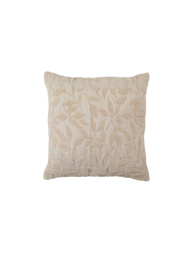 Cuscino jacquard "Lehto" 50x50 cm Beige Atmosphera