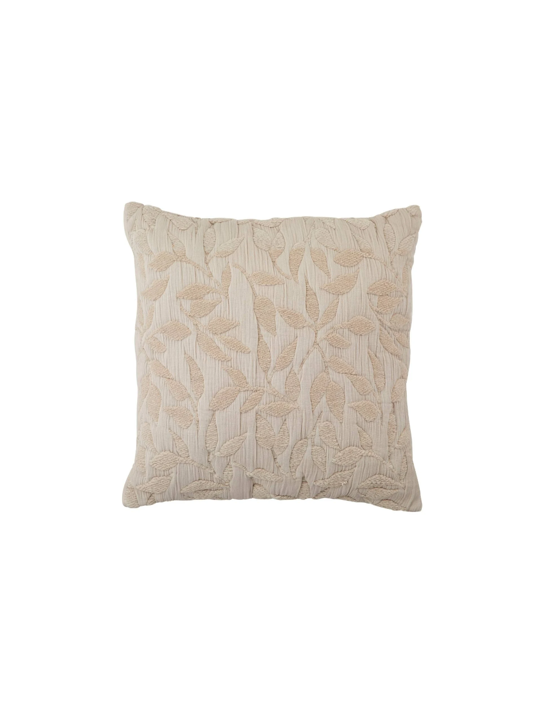 Cuscino jacquard "Lehto" 50x50 cm Beige Atmosphera