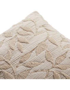 Cuscino jacquard "Lehto" 50x50 cm Beige Atmosphera