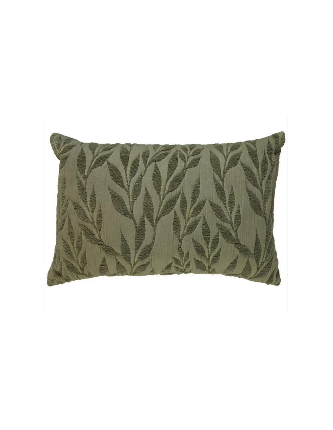 Cuscino jacquard "Lehto" 58x38 cm Verde Atmosphera