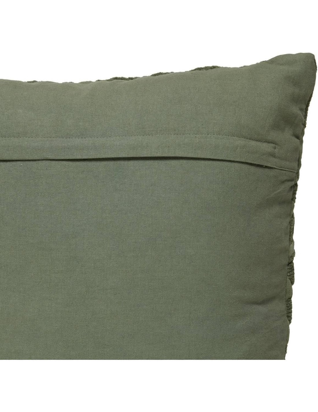 Cuscino jacquard "Lehto" 58x38 cm Verde Atmosphera