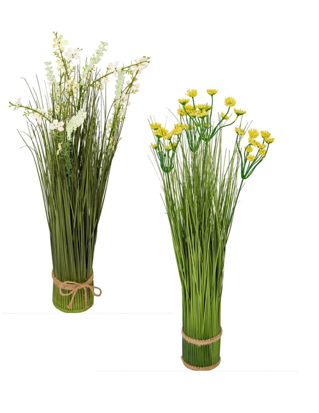 Fascio di fiori artificiali "Ludo" H.80 cm Atmosphera colori assortiti