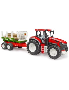 TRATTORE 03453 ROADMAX CON RIMORCHIO E TRONCHI