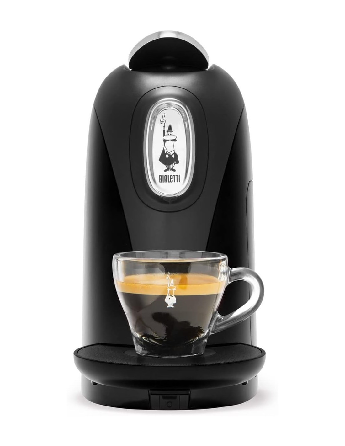 Bialetti Mignon Macchina Caffè Espresso Capsule Originali Nero