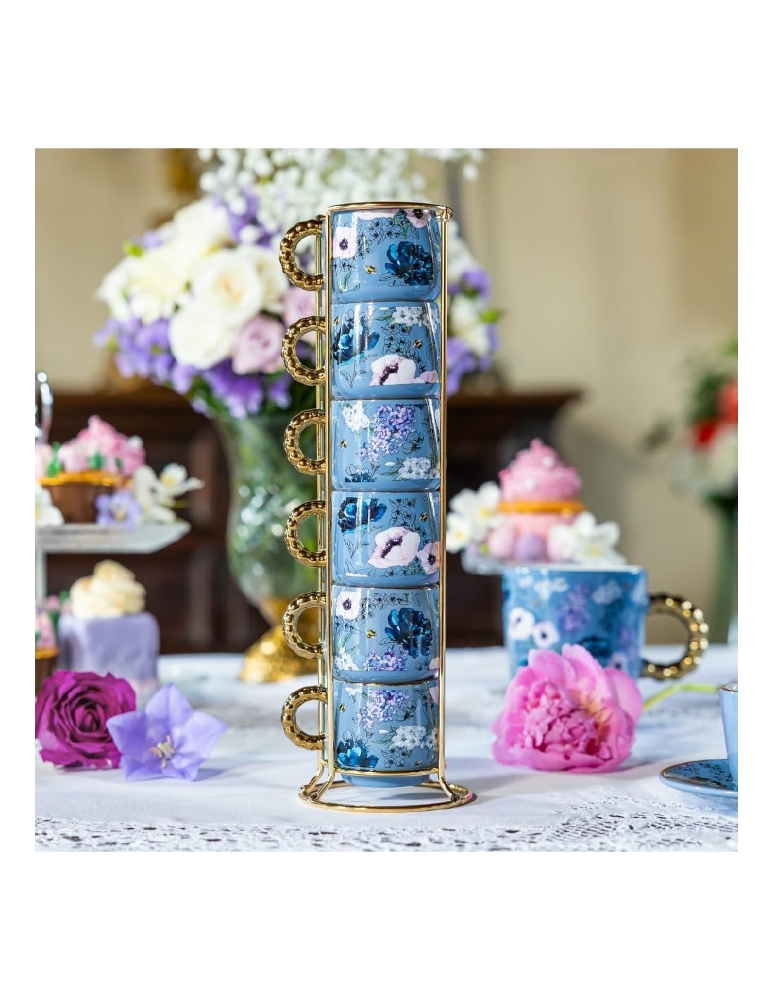 Set 6 Tazze Impilabili Bridgerton – Bialetti