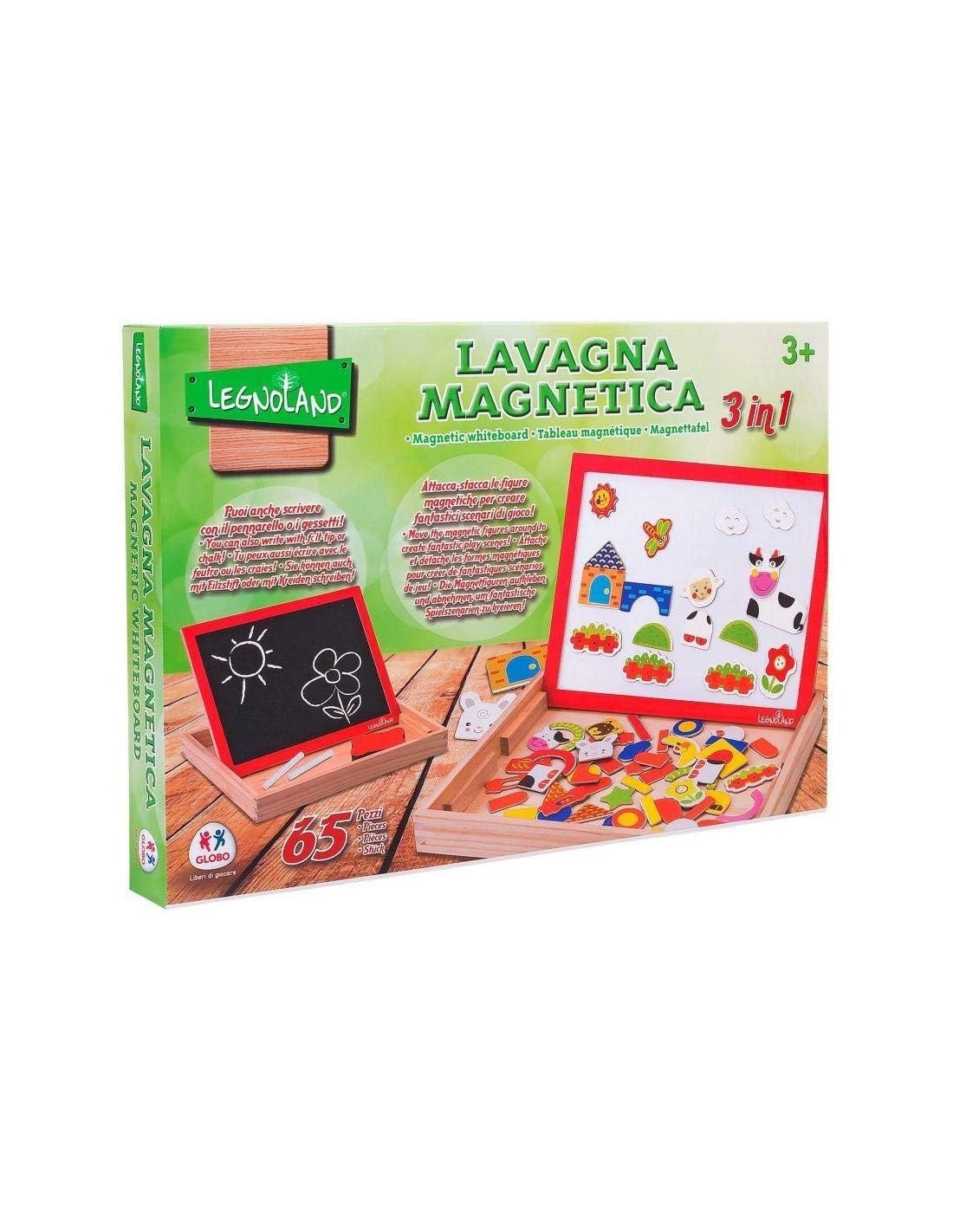 LEGNOLAND 37764 LAVAGNA MANGETICA 3IN1 GLOBO SPA su TreG Ingrosso