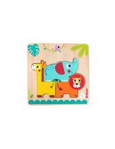LEGNOLAND 39938 PUZZLE ANIMALI/MEZZI ASSORTITO su TreG Ingrosso