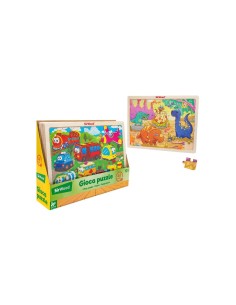 LEGNOLAND 40600 PUZZLE LEGNO 48PZ ASSORTITO su TreG Ingrosso