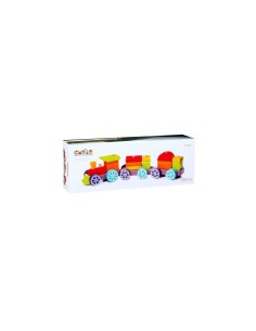 TRENINO LEGNO CON FORME, CUBIKA, GIOCO EDUCATIVO 2