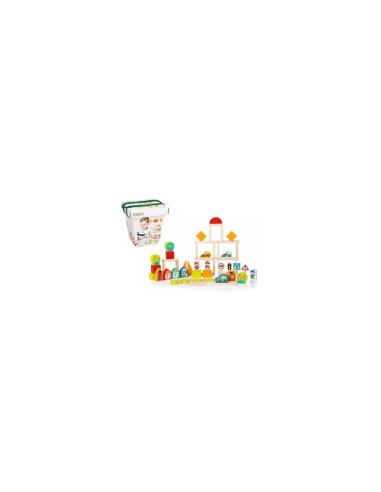 SECCHIELLO COSTRUZIONI LEGNO TOWN FOR BOYS CUBIKA CBK13913