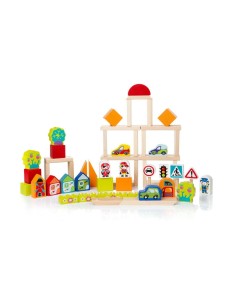 SECCHIELLO COSTRUZIONI LEGNO TOWN FOR BOYS CUBIKA CBK13913