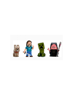 MINECRAFT 9385138300 FIGURA 6,5CM ASSORTITO METALLO