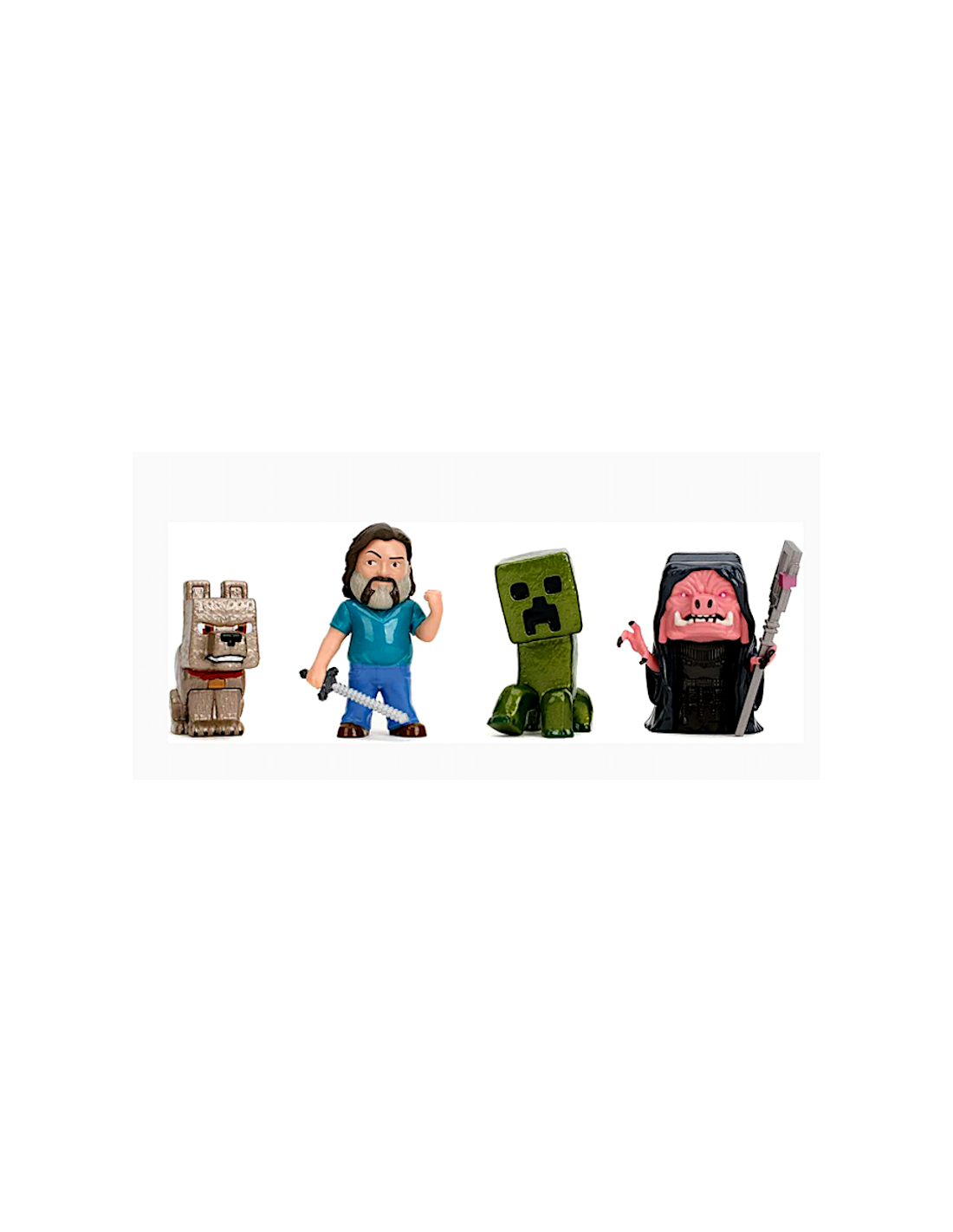 MINECRAFT 9385138300 FIGURA 6,5CM ASSORTITO METALLO