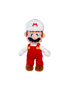SUPERMARIO 109231535 FIRE MARIO PELUCHE 30CM