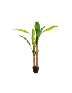 Albero Artificiale di Banane Doppio H130 cm – Atmosphera