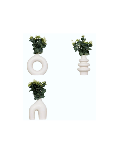 Composizione eucalipto con vaso Suza Atmosphera modelli assortiti
